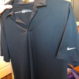 Large Short Sleeve Nike Golf. Dri-Fit